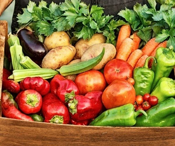 Aardappels, groenten en fruit