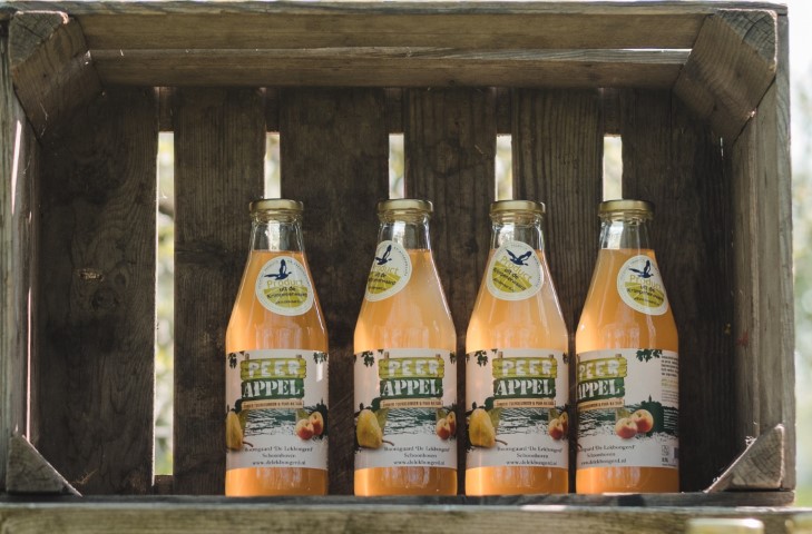 Boomgaard de Lekbongerd - Appelperensap - fles 750 ml