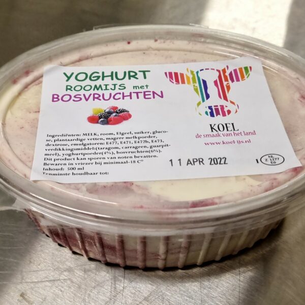Koel - Bosvruchten Yoghurt ijs - 500 ml