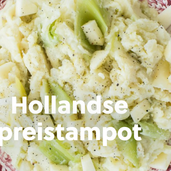 Maaltijdpakket VEGA - Stamppot prei/appel en ei (2 personen)