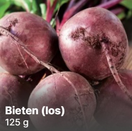 *NATUURLIJK* Gerizim - Rode bieten los (125gr)