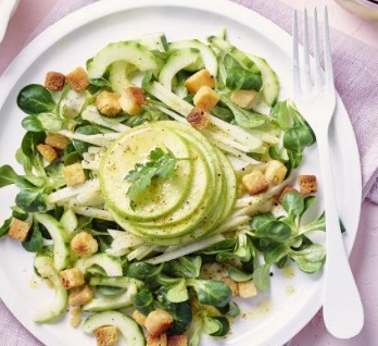 Maaltijdpakket VEGA - koolrabi salade met appel - 2 pers.