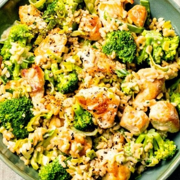 Maaltijdpakket - Rijst met broccoli en kip (2 à 3 pers.)