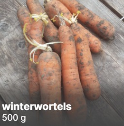 *NATUURLIJK* Gerizim - Winterwortels (500 gram)