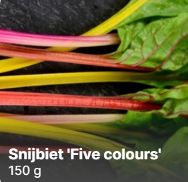 *NATUURLIJK* Gerizim - 'Fivecolors'Snijbiet (150 gram)